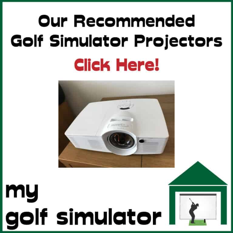 Where to mount your golf simulator projector My Golf Simulator