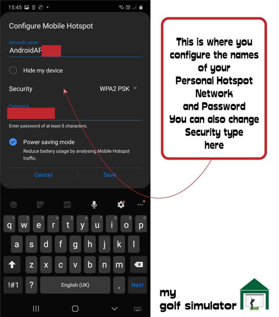 Configure Network Password Security 3