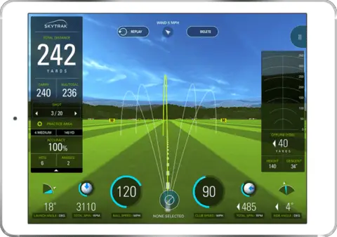 Skytrak 3D Practice Range Feature Large 2