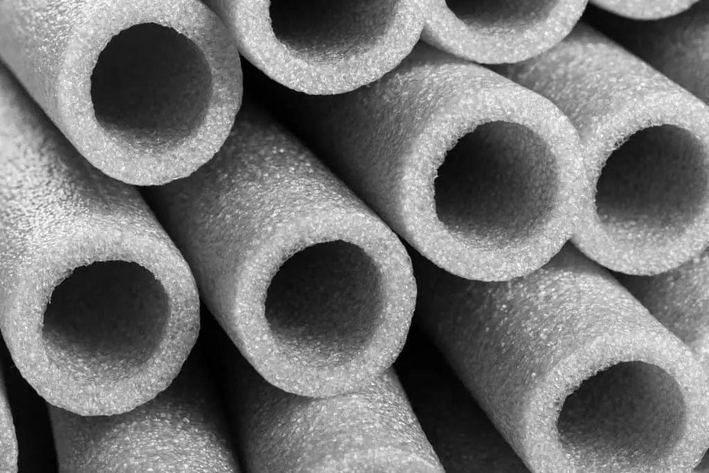 Insulation Pipes Closeup