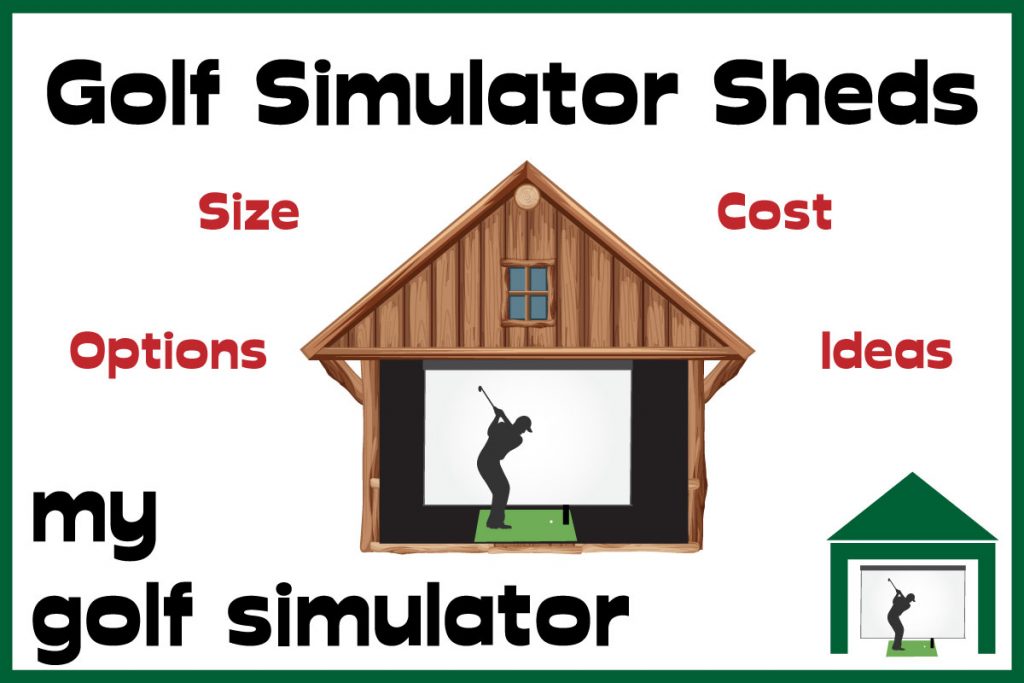 Golf Simulator Shed 1