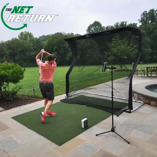 Golf Simulator System Requirements in 2025 - Updated Reference Guide 5 Net Return Pro Series V2 Golf Net