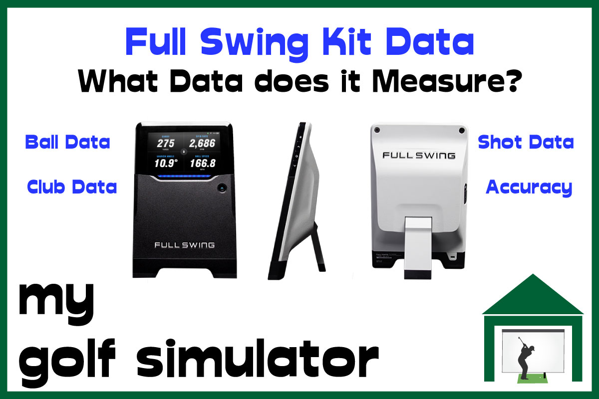full swing kit data