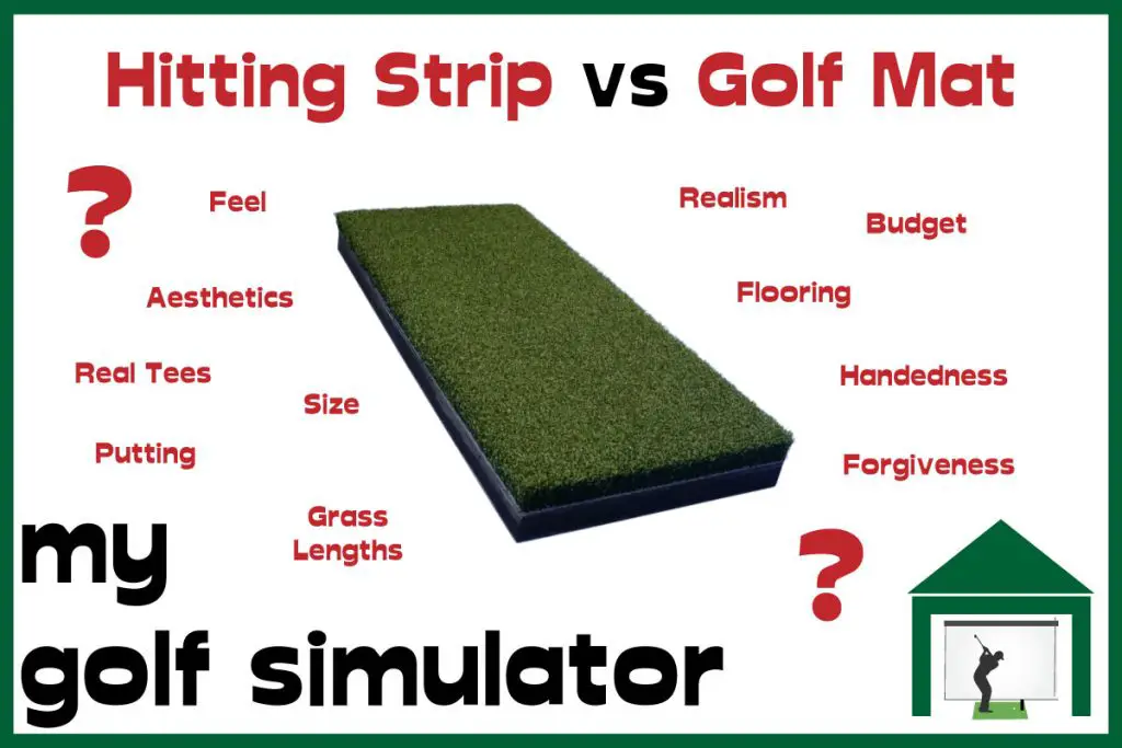Hitting Strip Vs Golf Mat