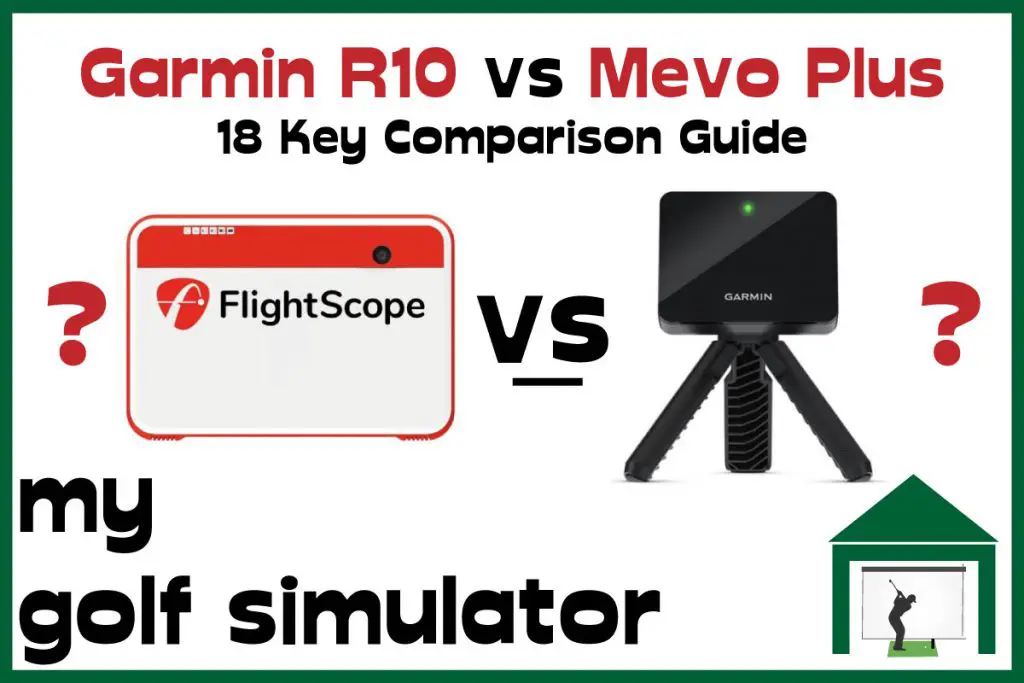 mevo plus vs garmin r10 1