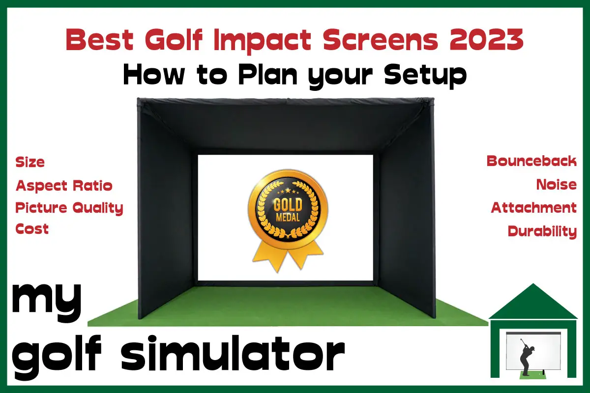 best golf impact screen