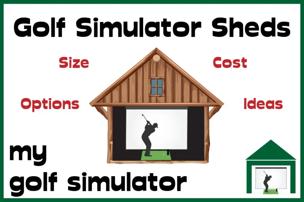 golf simulator shed