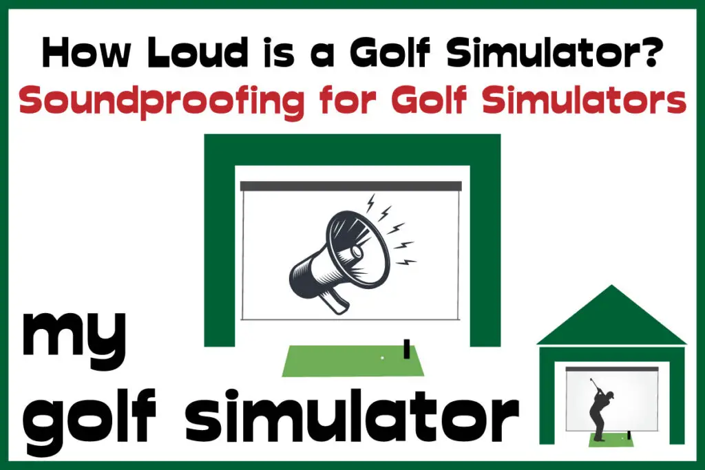 quiet golf simulator