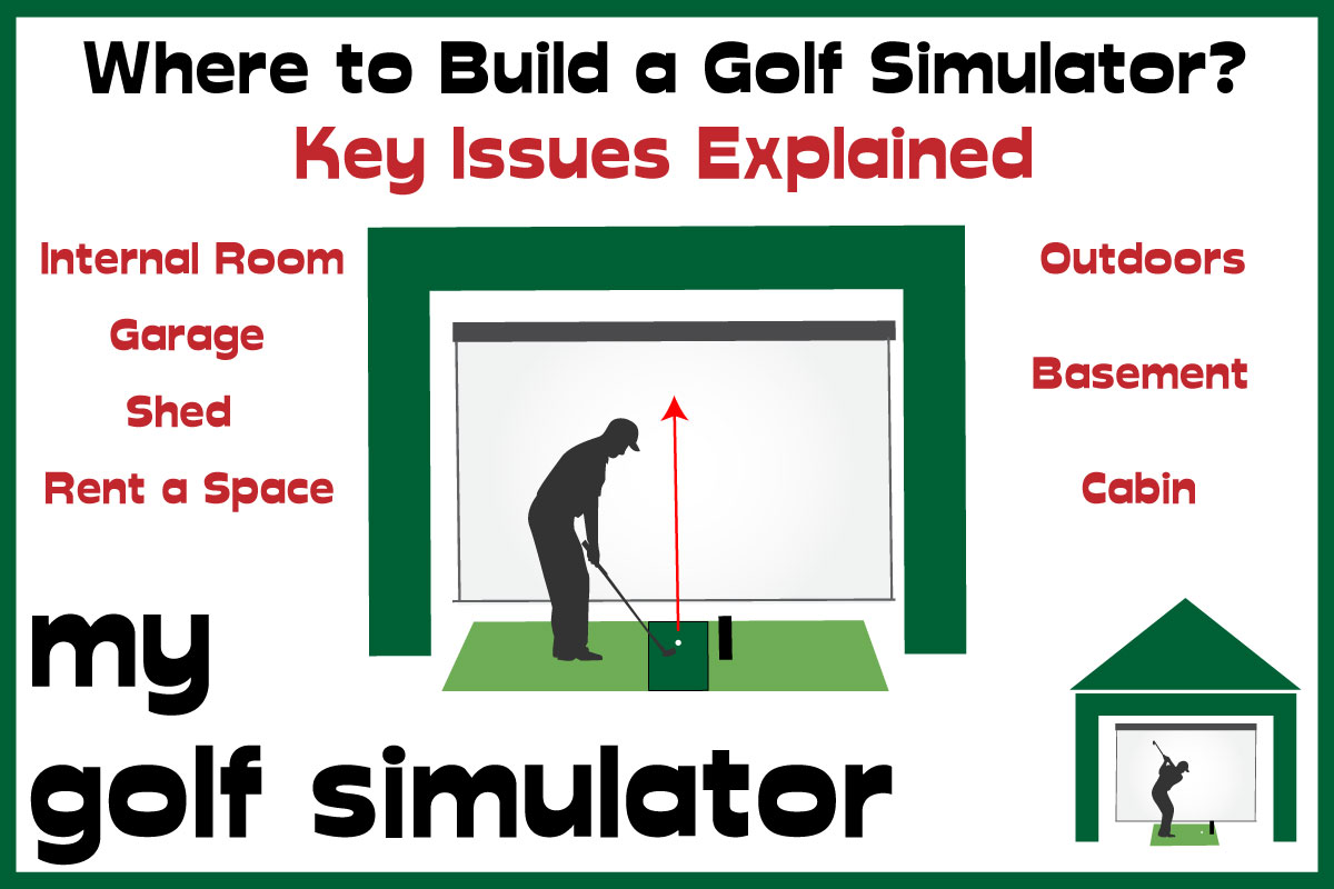 where to build a golf simulator featured image