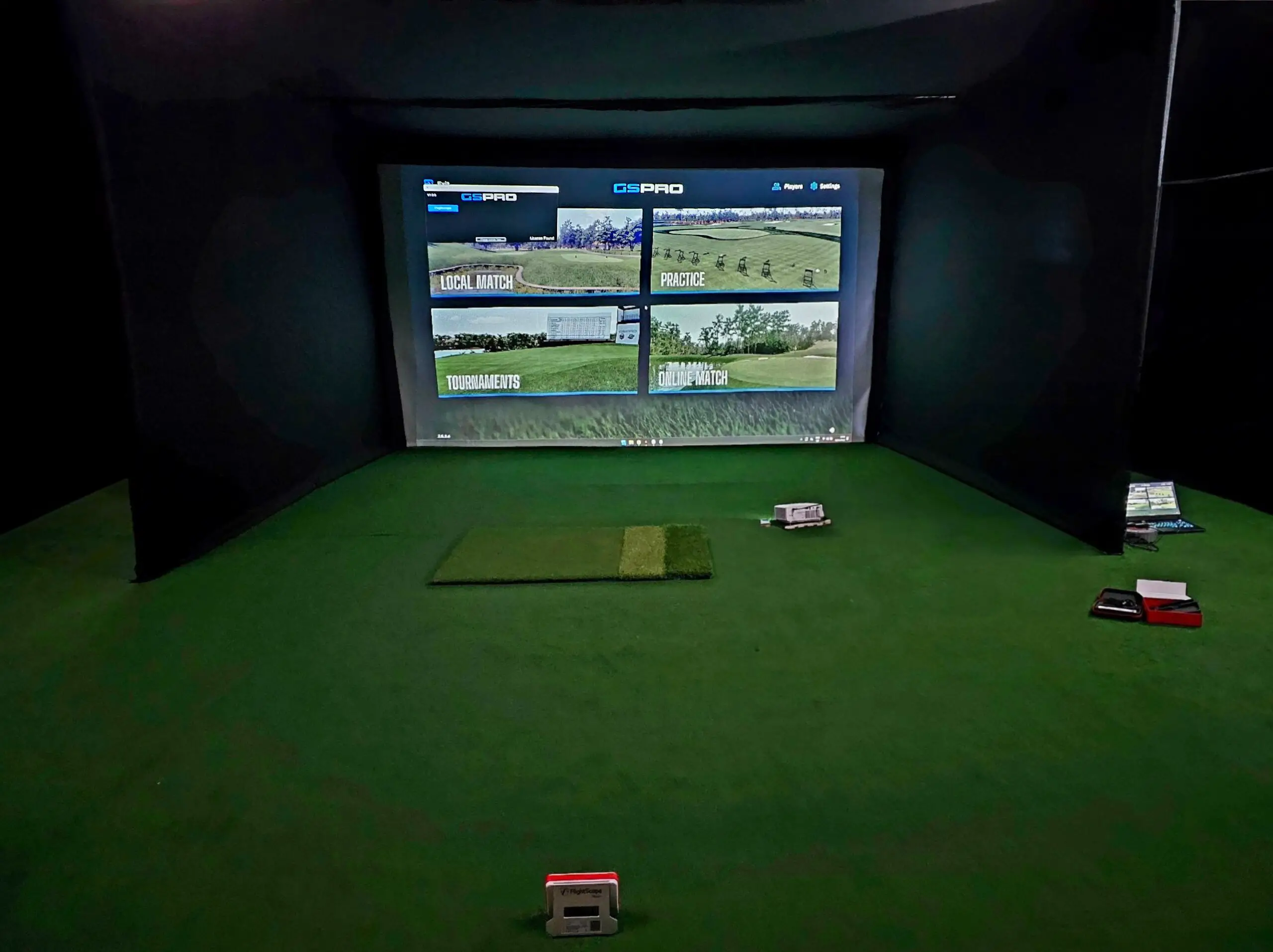 Early Golf Simulator