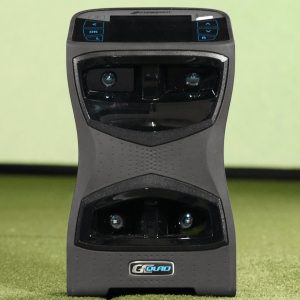 Foresight GCQuad launch monitor on turf