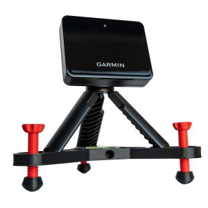 Garmin Approach R10 on an alignment stand