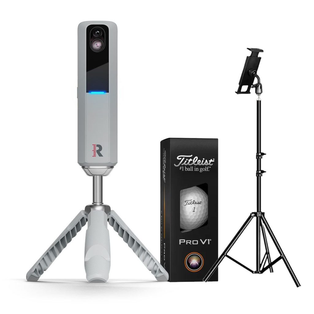 Best Launch Monitor Under $1,000 (2026): Picks by Room and Software Bill 3 Rapsodo MLM2PRO on its tripod beside a sleeve of Titleist RPT balls